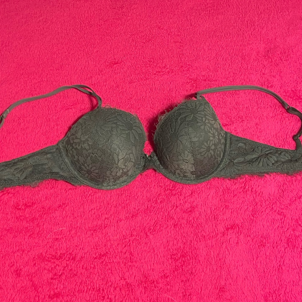 Lace Army Green Aerie Bra